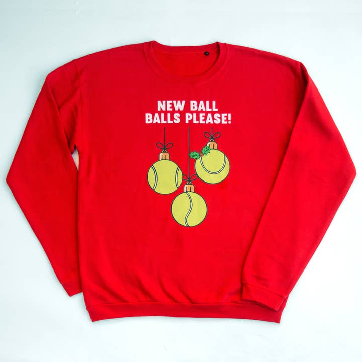 Of Life & Lemons - Wholesale Graphic Sweatshirt - Unisex - Funny Tennis Christmas Jumper2