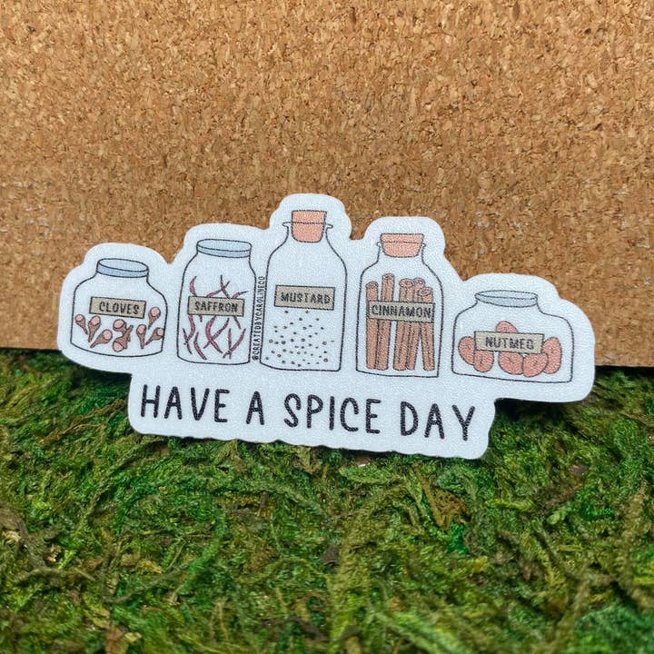 Tenha um Sticker Vinil Day Spice Day por atacado de Created By Caroline Co