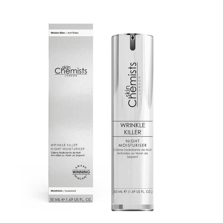 SC Wrinkle Killer Night Moisturiser 50ml for wholesale by skinChemists | Anti-Ageing Skincare