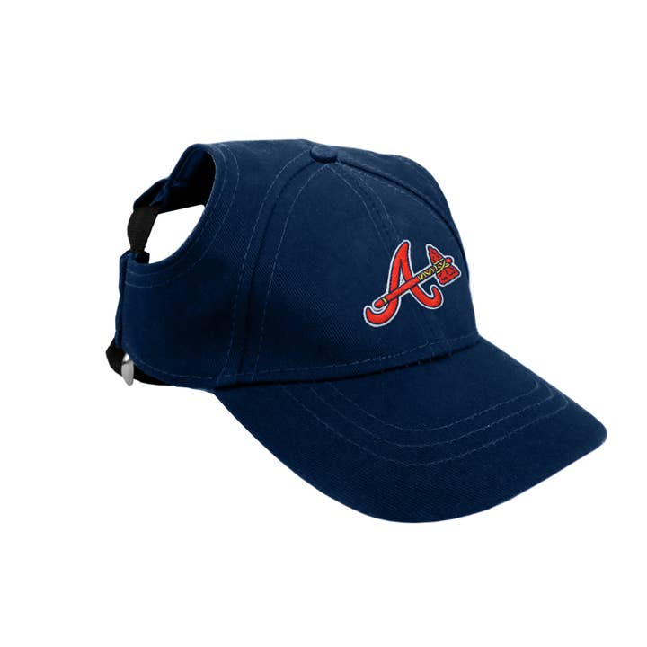 Little Earth Productions - Wholesale Pet Hat - Dog - MLB Atlanta Braves Pet Baseball Hat