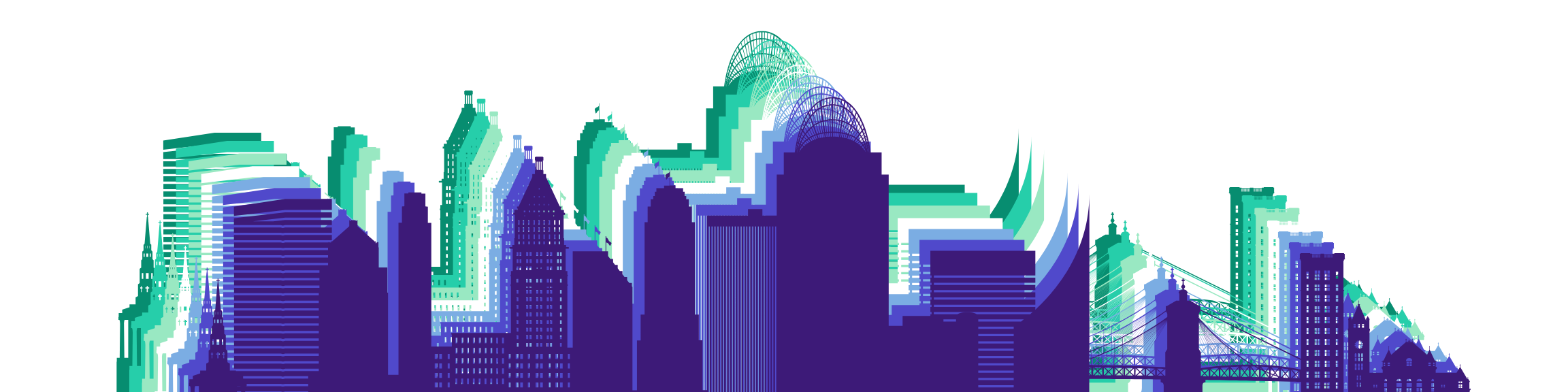 Quotables Geek Custom Designs - Wholesale Wall Tile - Cincinnati LGBTQ+ Skyline Ceramic Tiles0