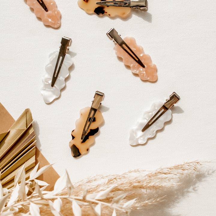 Wild Flower Honey - Vente Pince à cheveux – femme - Clips infroissables dans le cloud4