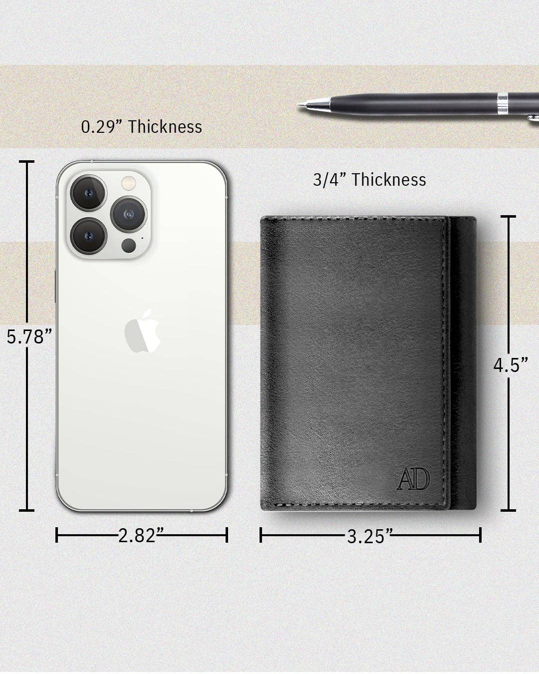 Access Denied Accessories - Wholesale Wallet - Men's - Trifold Wallets for Men Slim RFID Blocking Wallet Gifts Man3