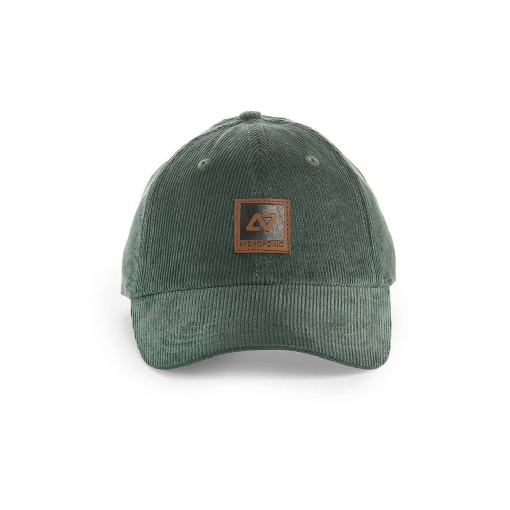 Hydroponic - Wholesale Flat Brim Cap - Men's - HY Corp CP 05 - Teal Green Corduroy