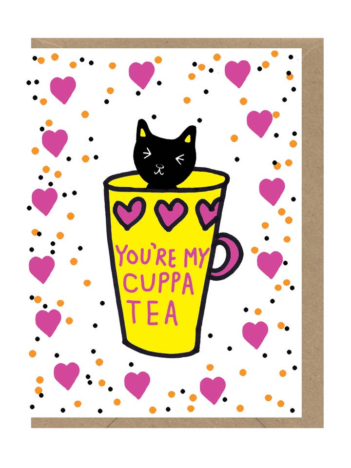 MEON27 Cuppa tea for wholesale by Earlybird Designs