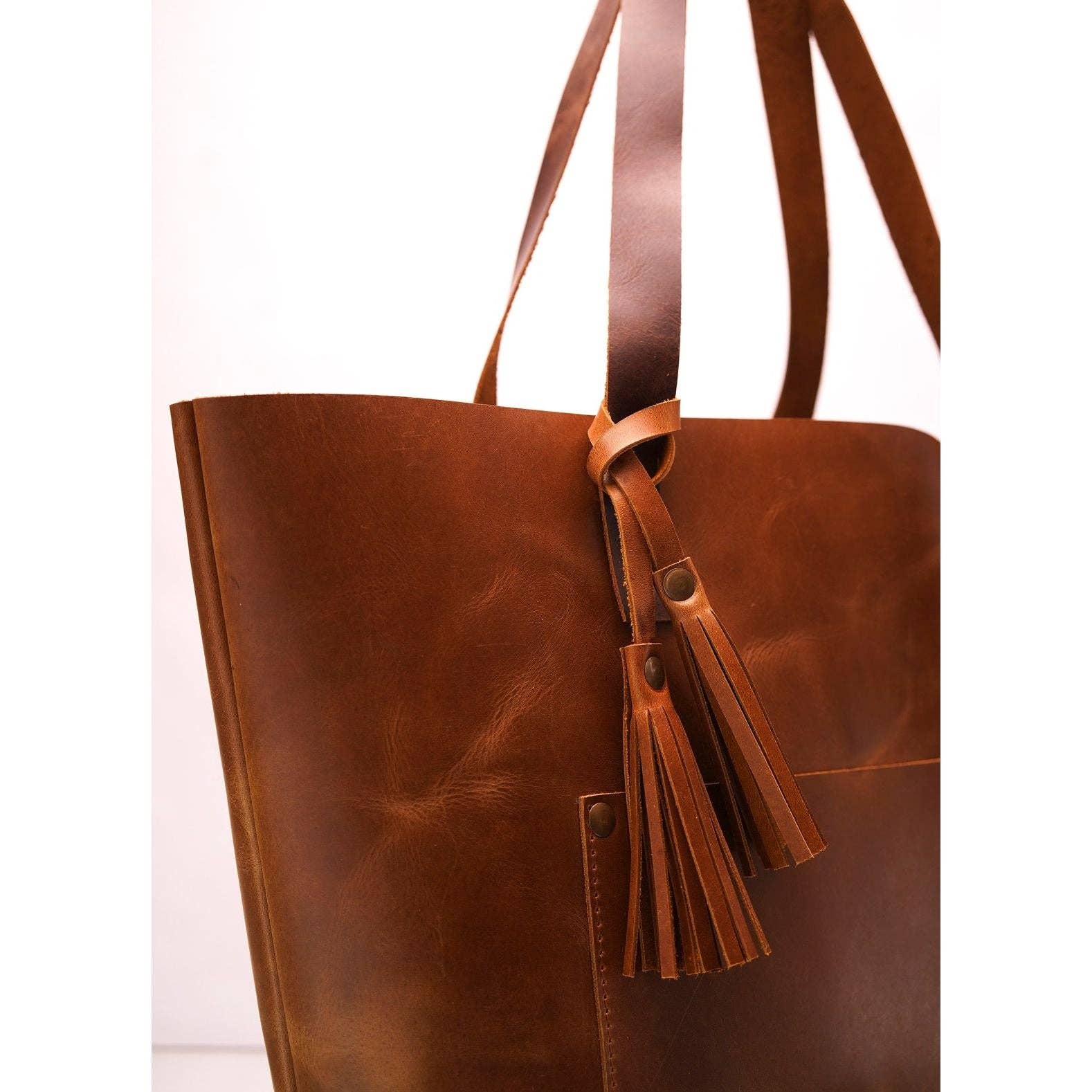 MLC - Vente Tote bag – femme - Sac fourre-tout en cuir rustique sophistiqué2