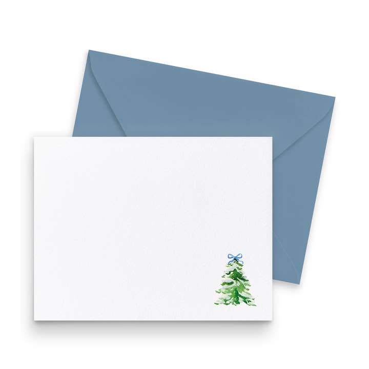 Christmas Tree Notecards | Set of 8 for wholesale by Ellen Davis Creative