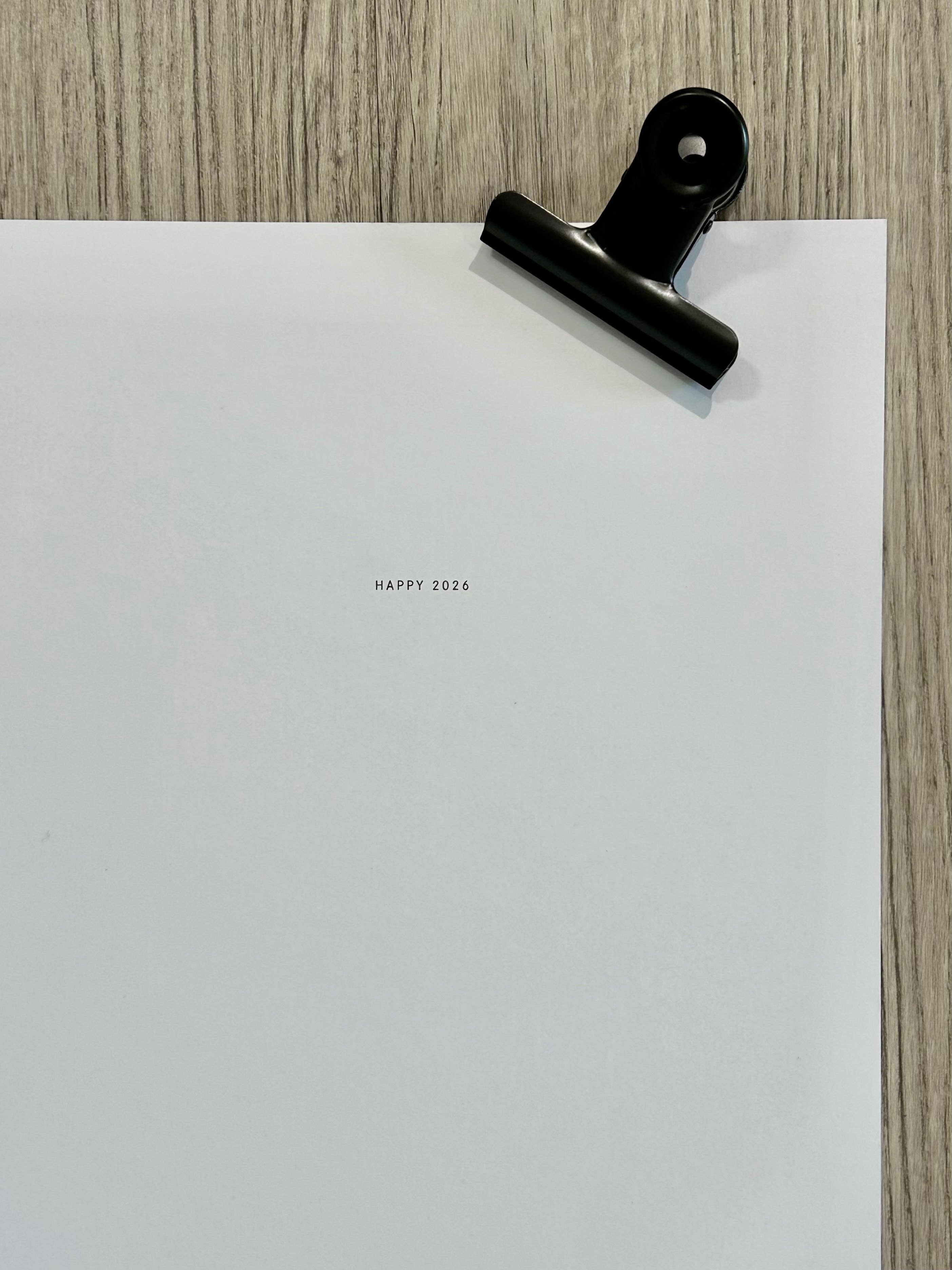 Love is the new black – Calendário por atacado – Calendário 20269