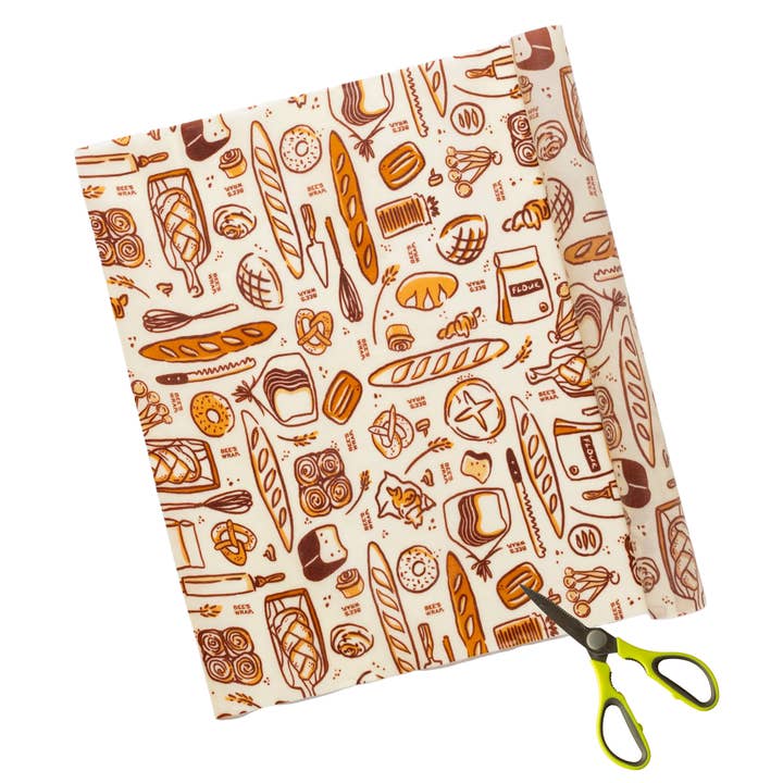 Bee's Wrap - Wholesale Food Storage Wrap/Bag - New! Bakery Lane - Cut-to-Size Roll1