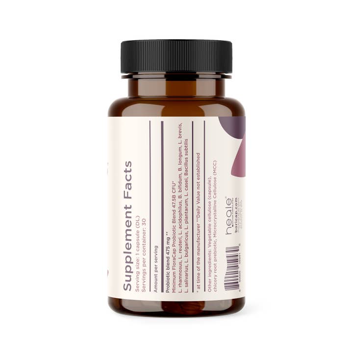 Heale Doctor Formulated - Wholesale Oral Supplement/Vitamin - FloraCap Prebiotic + Probiotic