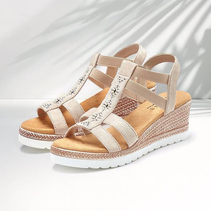 LASCANA Women's Espadrille Wedge Sandals for wholesale by Lascana