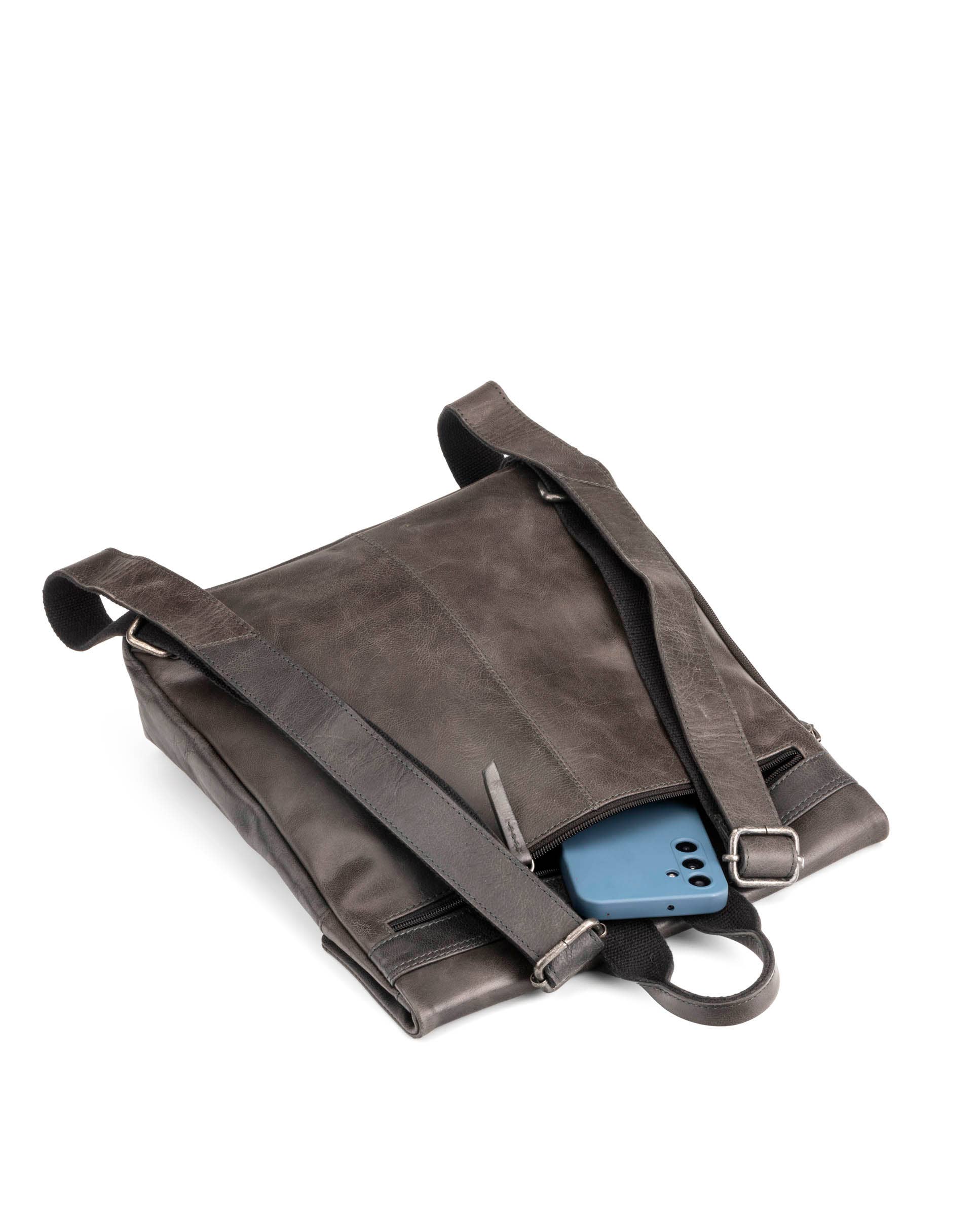 Stamp - Vente Sac à dos – femme - Sac à dos antivol Stamp St5247, Femme, Cuir Crackle11