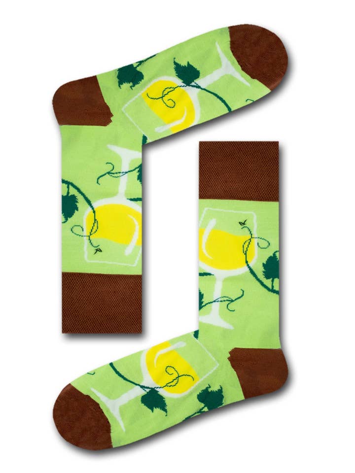 Wine Unisex Socks / Perfect Gift / Funny Socks for wholesale by Socksbros LTD