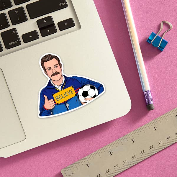 THE FOUND - Wholesale Sticker - Ted Believe Die Cut Sticker1