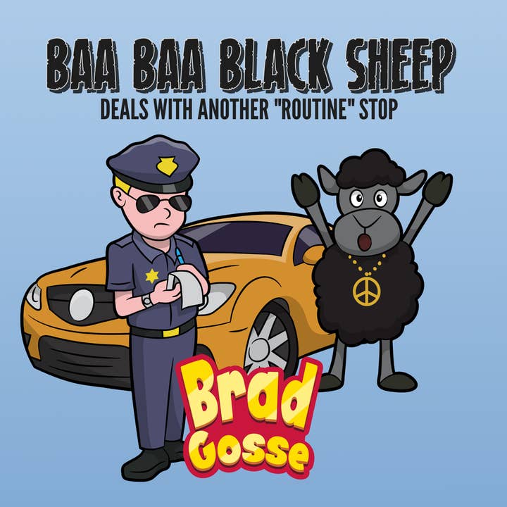 Baa Baa Mouton Noir : Gère Un Autre Arrêt "Routier" (Copie Signée) pour la vente par Brad Gosse