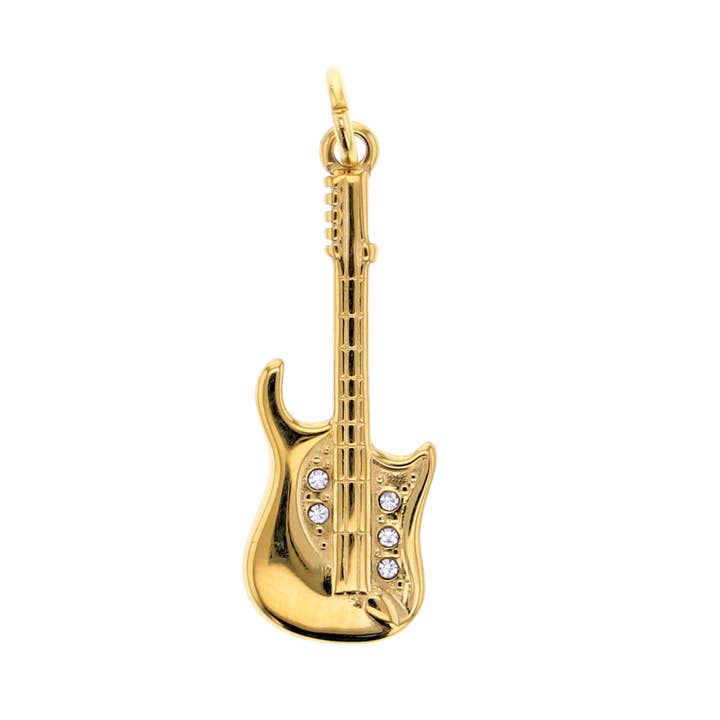 Guitar Charm for wholesale by Lotus Jewelry Studio