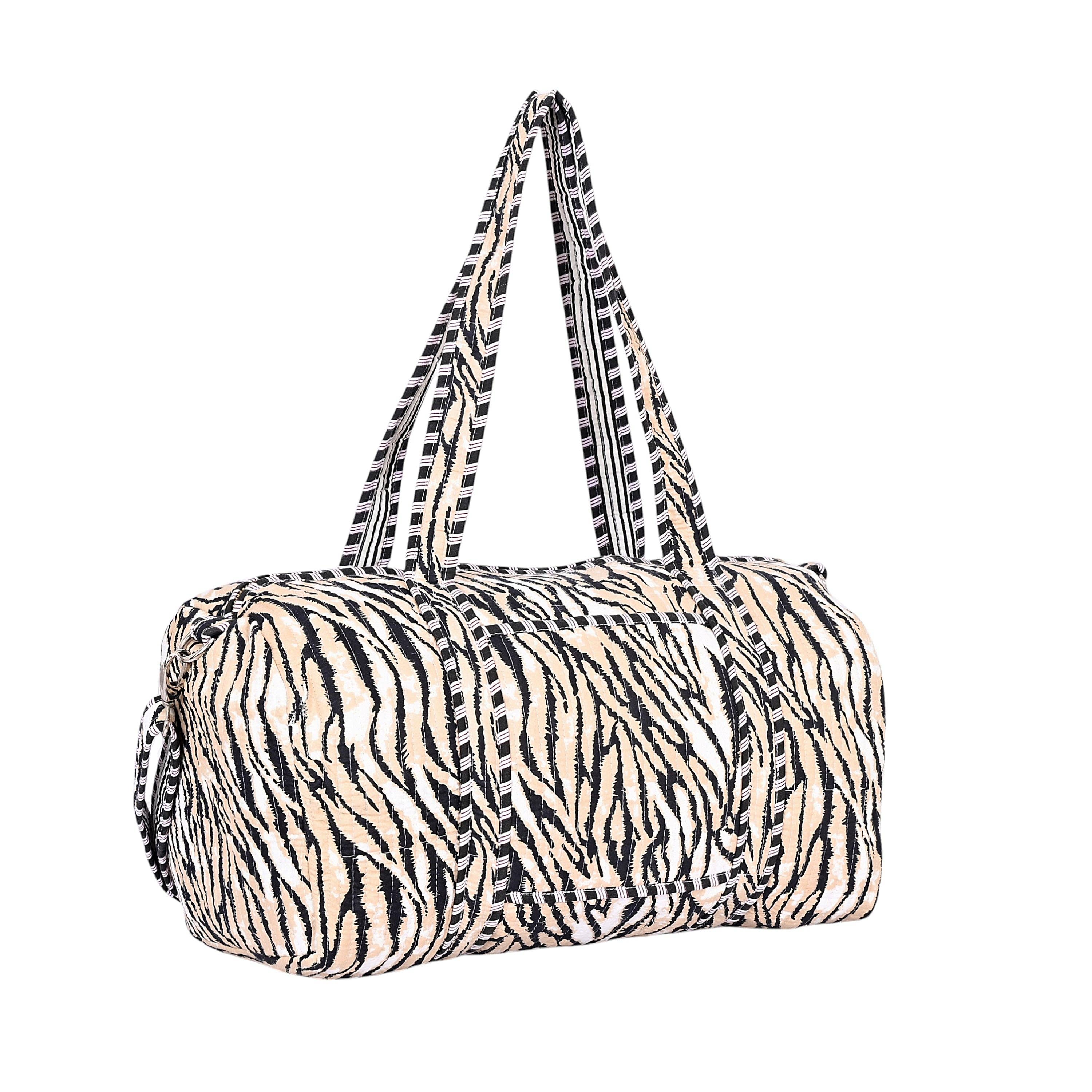 CYC - Wholesale Weekender Bag - Women's - The Striped Tiger Cotton Weekender2