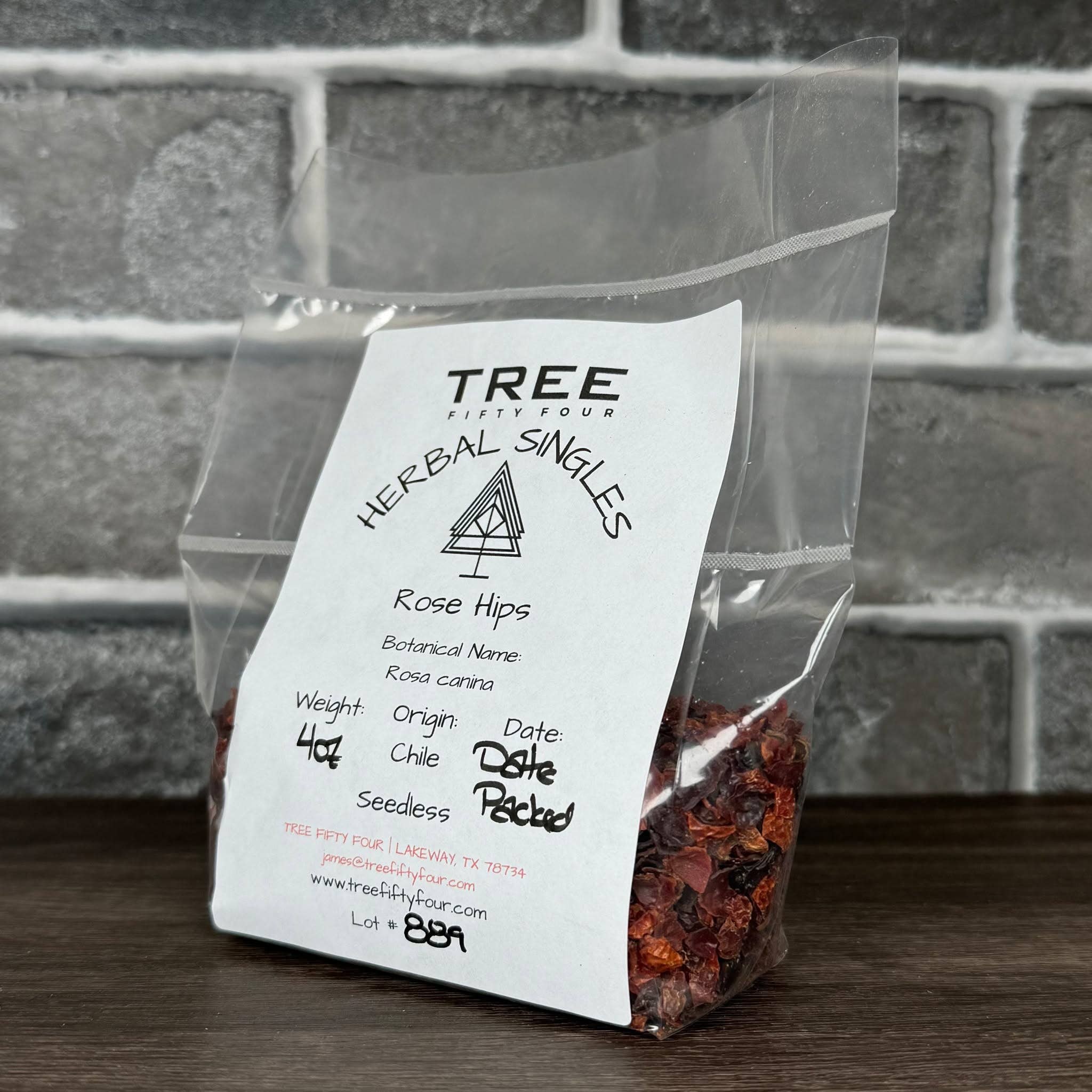 Tree Fifty Four – Engroshandel Krydderurter – Hindbærroser uden kerner | 2 oz - 1 kg | Løs Urter5