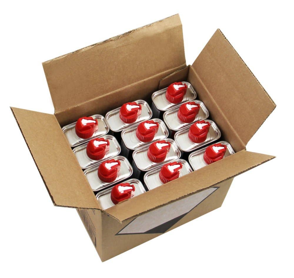 Benhalex - Vente Briquets - Fluide à essence Zippo pour briquets de poche, 12 boîtes, 4 oz chacune6