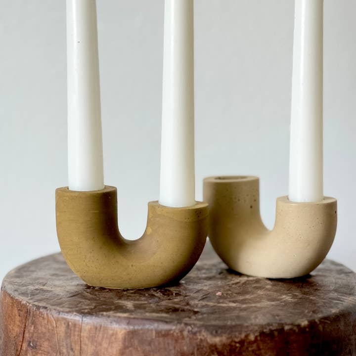 Sunday Nomad - Wholesale Candle Holder - Dya Double Taper Candle Holder 4