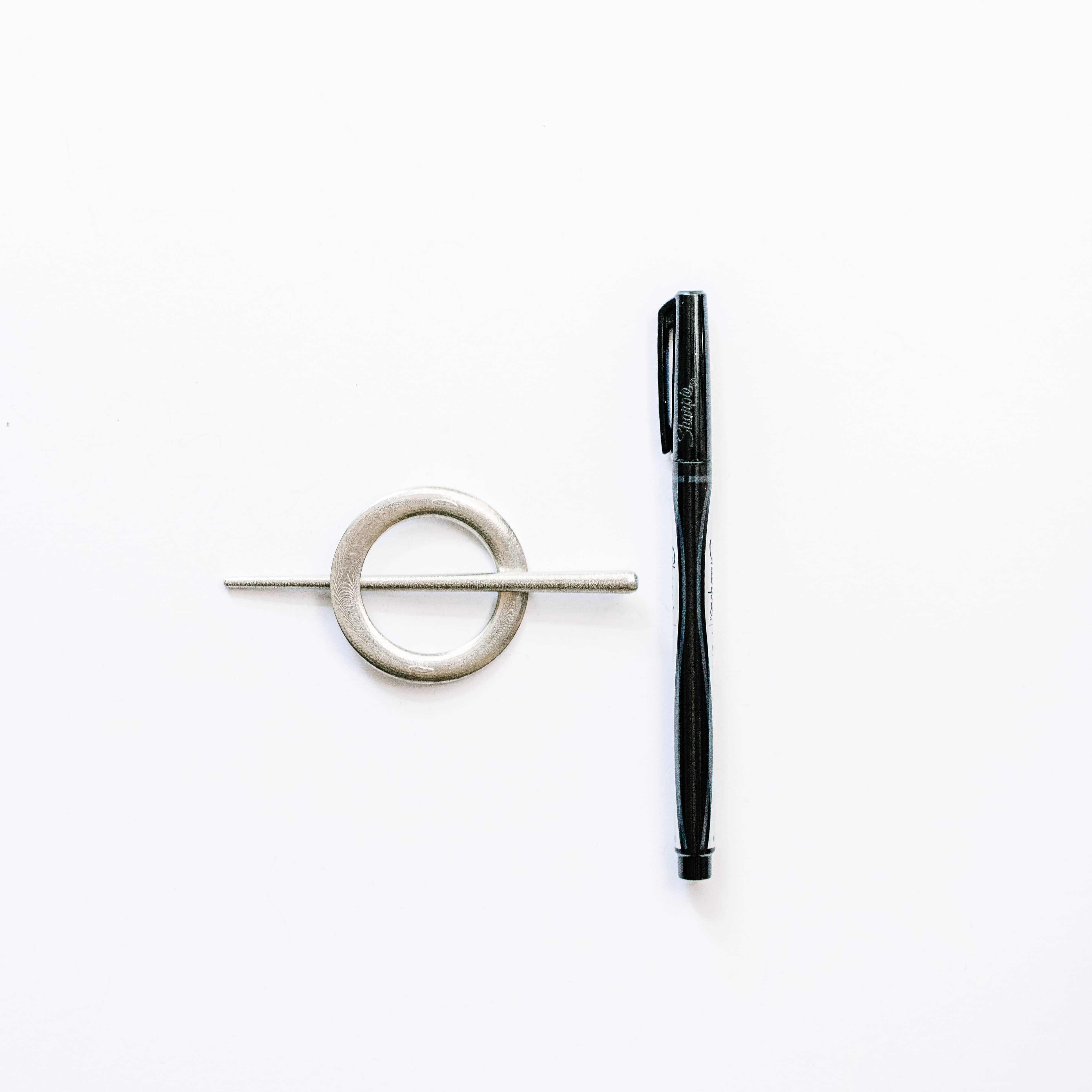 House of Morgan Pewter - Wholesale Scarf Clip - Women's - Scarf Ring and Pin - Scarf Jewelry for Wool Scarves6