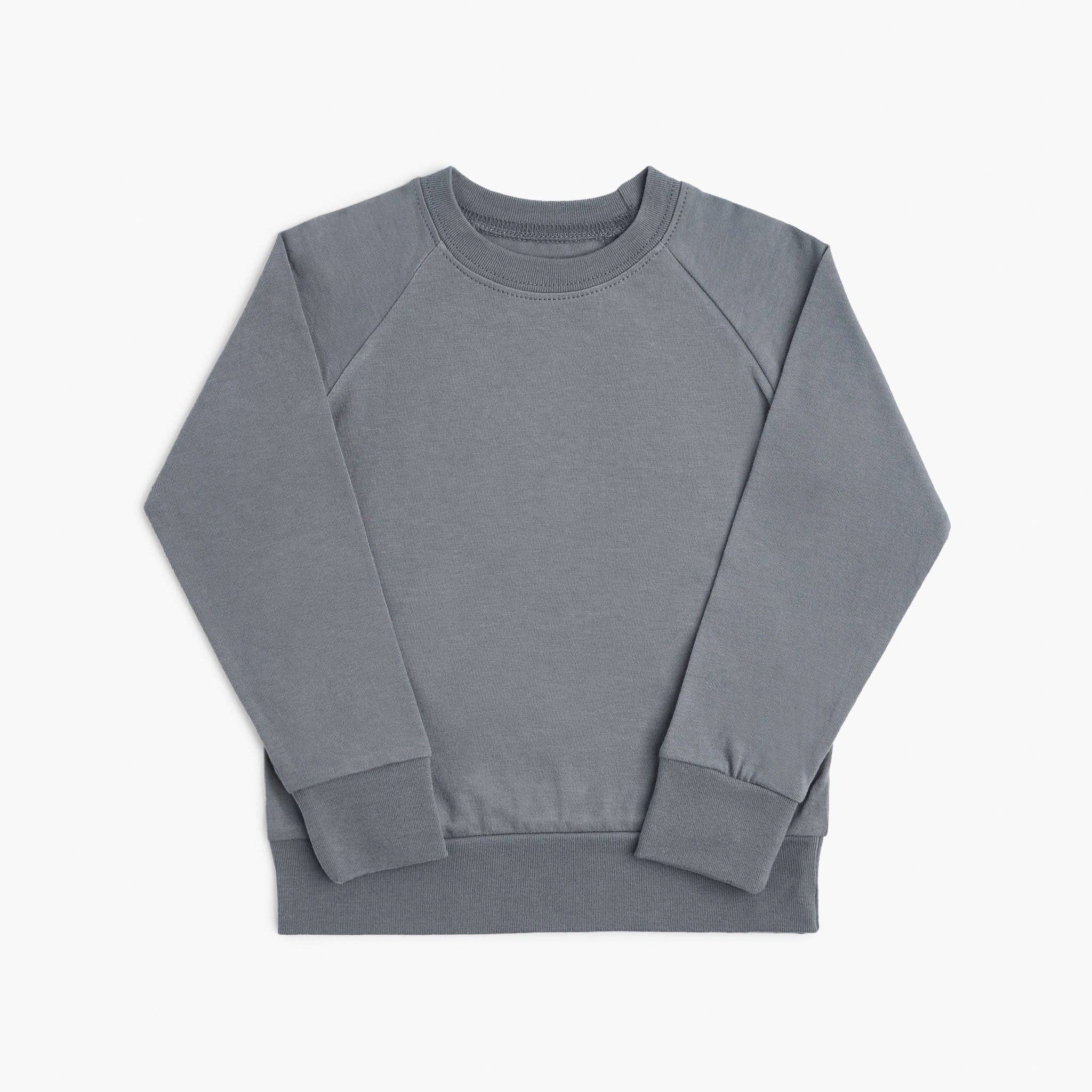 mini mioche collective inc. - Wholesale T-Shirt - Kids - Premium GOTS-Certified Organic Cloud Crew Raglan4