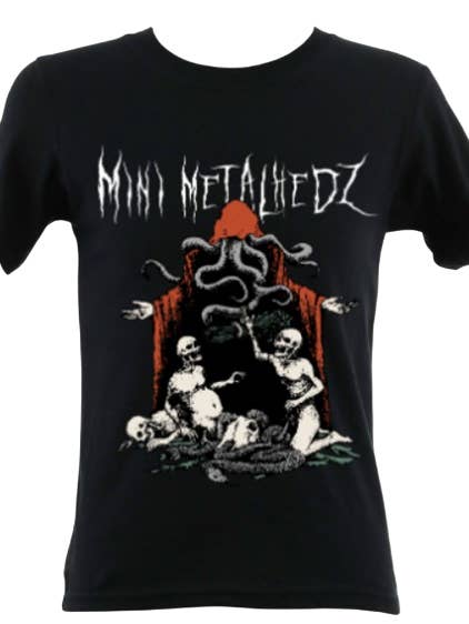 Cthulu Priest Kids Tee for wholesale by Mini Metalhedz