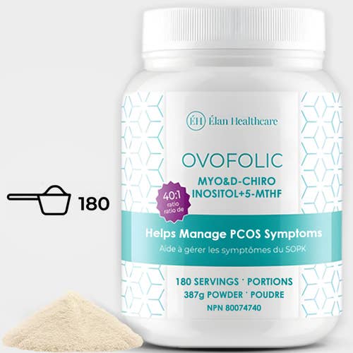 Elan Healthcare – Engroshandel Kosttilskud og vitaminer – Ovofolic Myo-Inositol og D-Chiro Inositol blandingspulver2