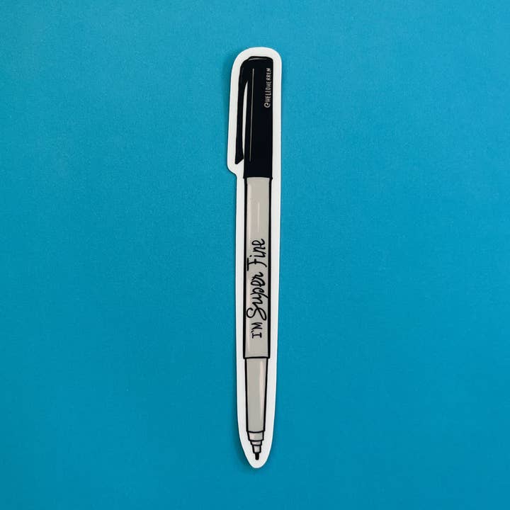 I’m Super Fine - Sticker for wholesale by Hello Herren