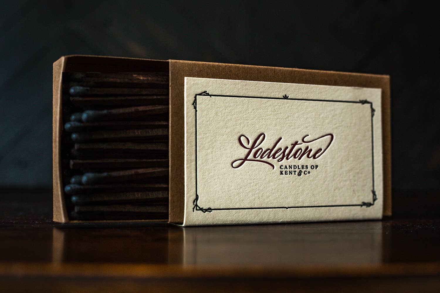 Lodestone Candles | Luxury Soy Candles - Wholesale Matches - Four Inch Luxury Matches5