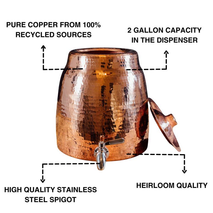 Sertodo Copper - Wholesale Drink Dispenser - Niagara Water Dispenser