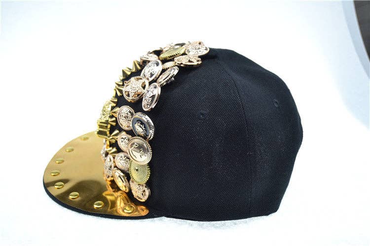 Red Skull Coins Hiphop Cap C0275 for wholesale on Faire6