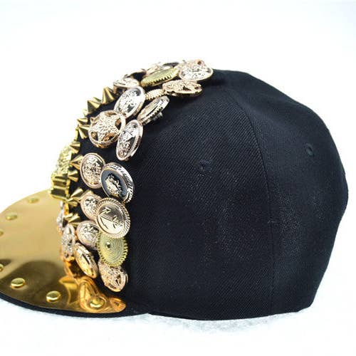 Red Skull Coins Hiphop Cap C0275 for wholesale on Faire6