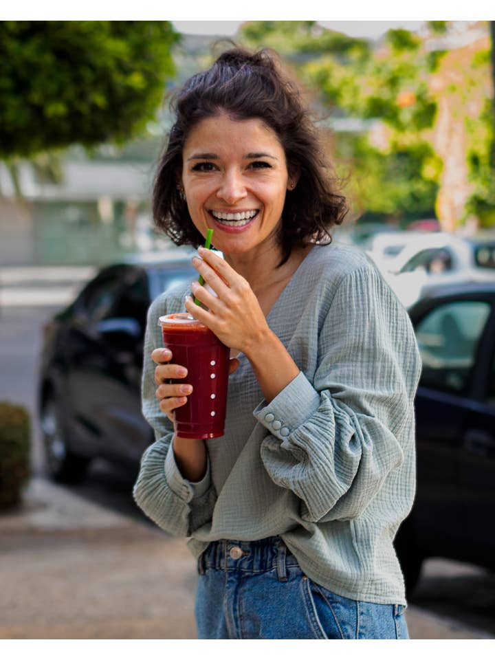 hutch&putch - Wholesale Blouse - Women's - Musselin blouse "Jule" • with balloon sleeves5