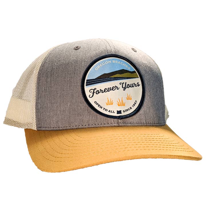 Oregon Coast "Forever Yours" - Trucker Hat for wholesale by Patchmarks