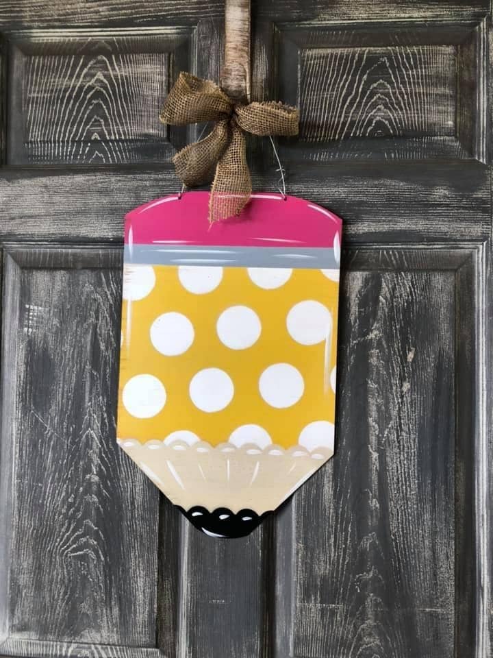 Pencil Door Hanger for wholesale by Steel Southern Designs
