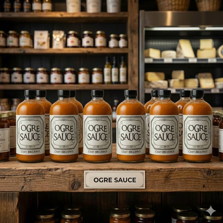 Ogre Sauce – wholesale BBQ-sås – Ogre Sauce HOT - All-Natural Craft BBQ-sås1