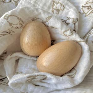 Hygloss Wooden Eggs