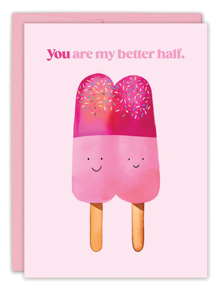Popsicles Valentine's Day Card for wholesale by Biely & Shoaf