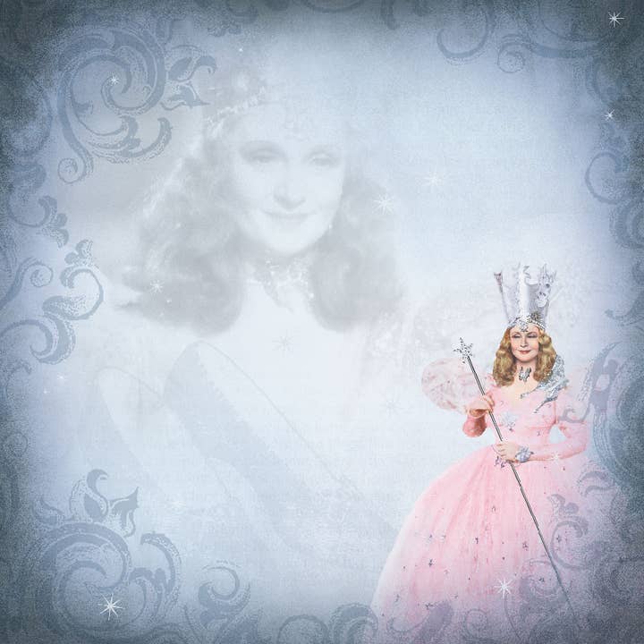 Paper House Productions - Venta al por mayor Scrapbook - Glinda - Mago de Oz - Papel de doble cara1