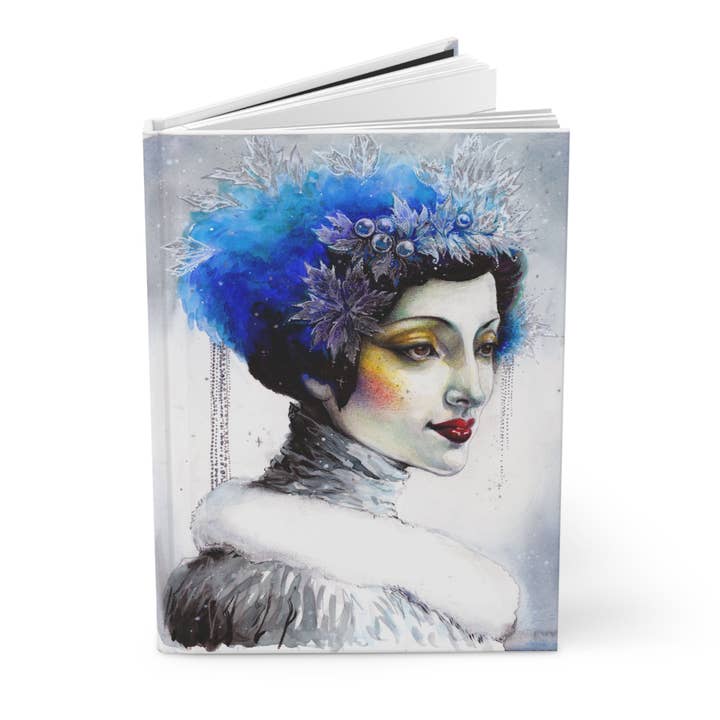 Frost Geisha Matte Hardcover Journal for wholesale by Asunder Bazaar