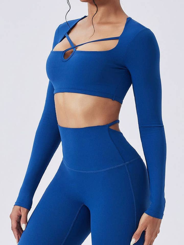 BareForm Square-Neck Long Sleeve for wholesale by KIBRA