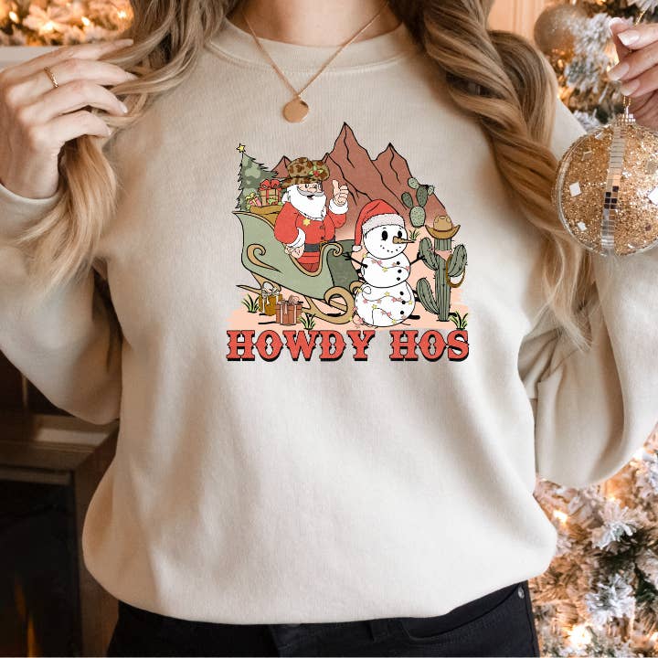 Christmas Sweatshirt, Women's, Unisex for wholesale by Crafty Mamas Creationz