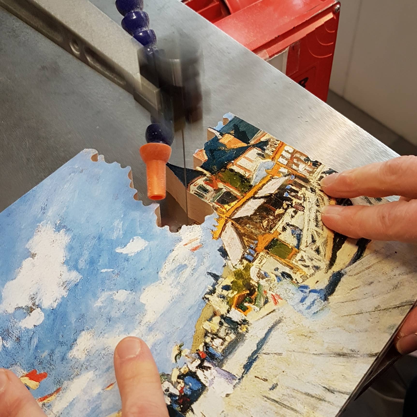 Wilson Jeux – wholesale Pussel - Vuxen – Konstpussel i trä - På brädorna i Trouville3