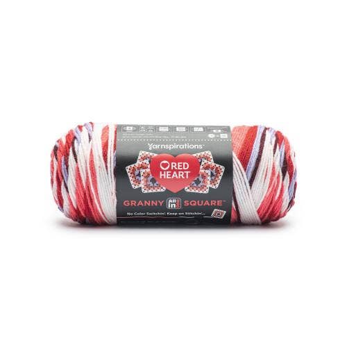 Creative World of Crafts - Wholesale Yarn - Red Heart Granny Square Yarn