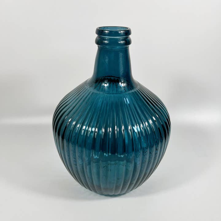 Recycled Glass 37cm Aria Bottle for wholesale by Jarapa