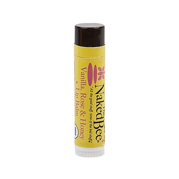 The Naked Bee - Wholesale Lip Balm - Vanilla, Rose & Honey USDA Organic Lip Balm