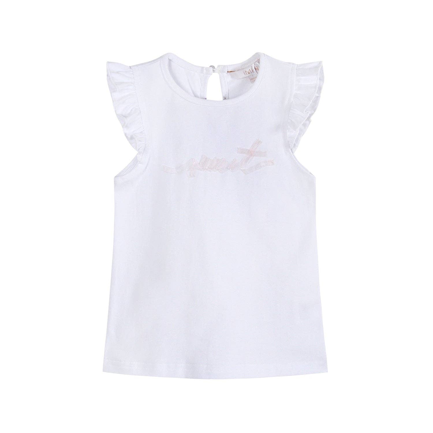 iMiN Kids - Wholesale T-shirt – Kids - Frill Sleeve Sweet Top