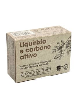 Sapone Di Un Tempo - Wholesale Bar Soap - Men's - Organic Licorice and Activated Charcoal Soap