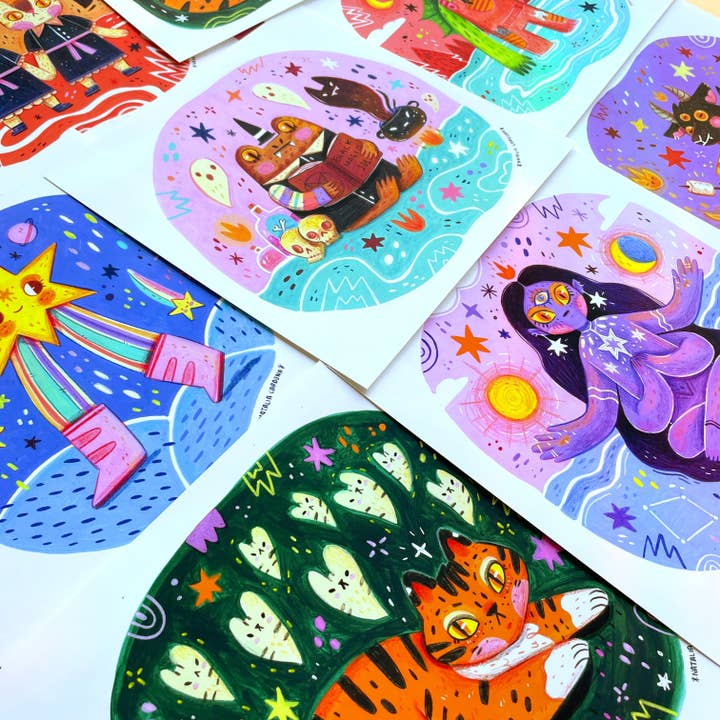 Illustrated By Natalia - Wholesale Art Print - New Print ♡ Price of Darkness2